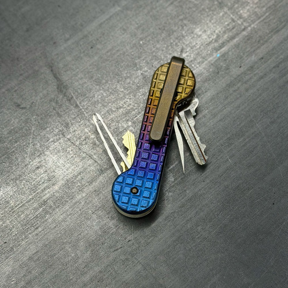 Multicolor Grenade Titanium KeyBar