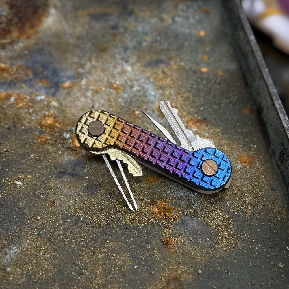 Multicolor Grenade Titanium KeyBar