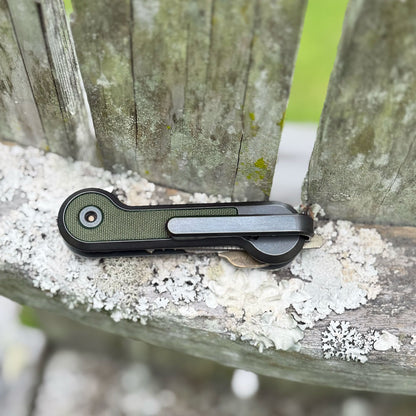 Ranger Green Cordura Skin Titanium KeyBar